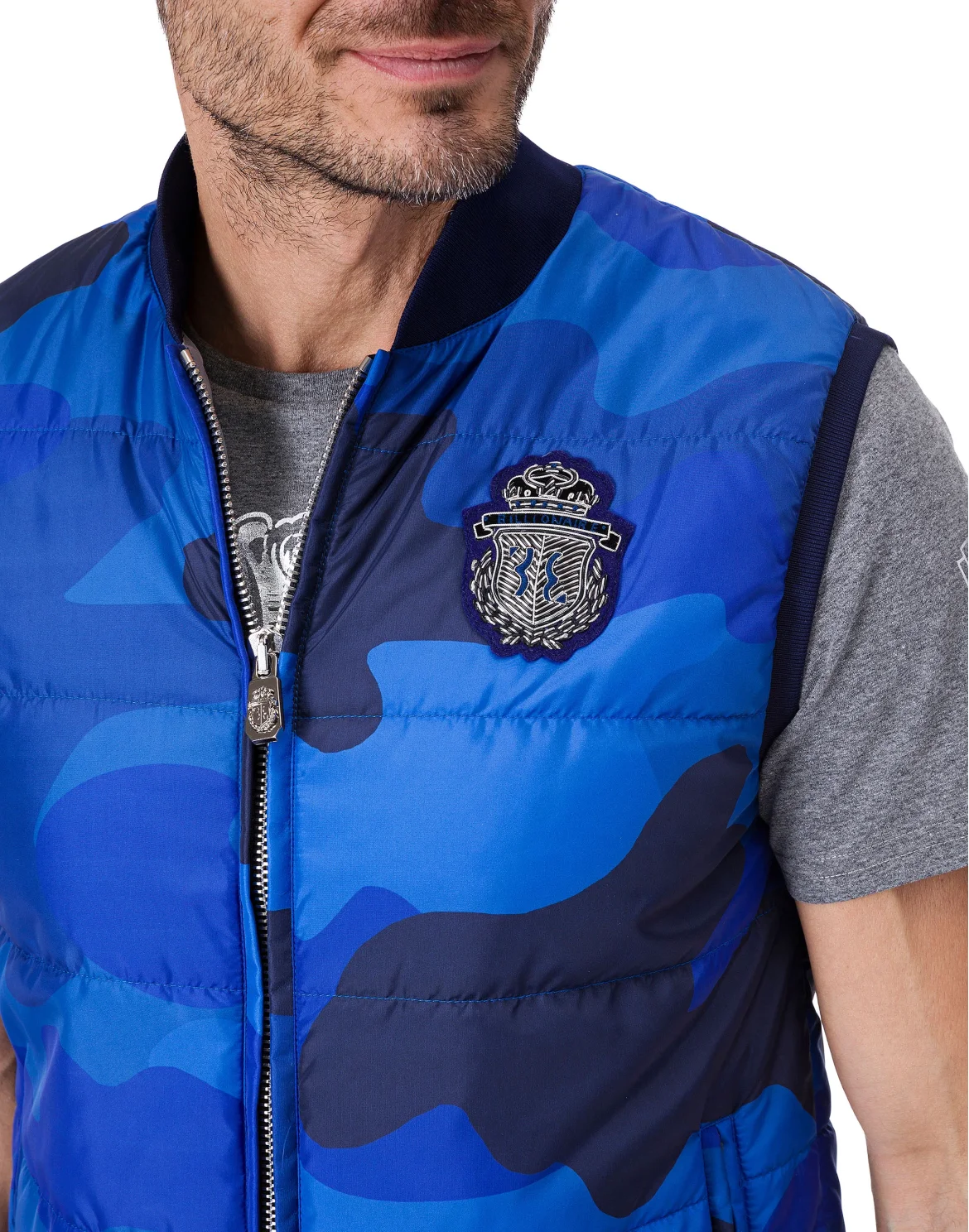 Short Vest "Chad", цвет: Синий