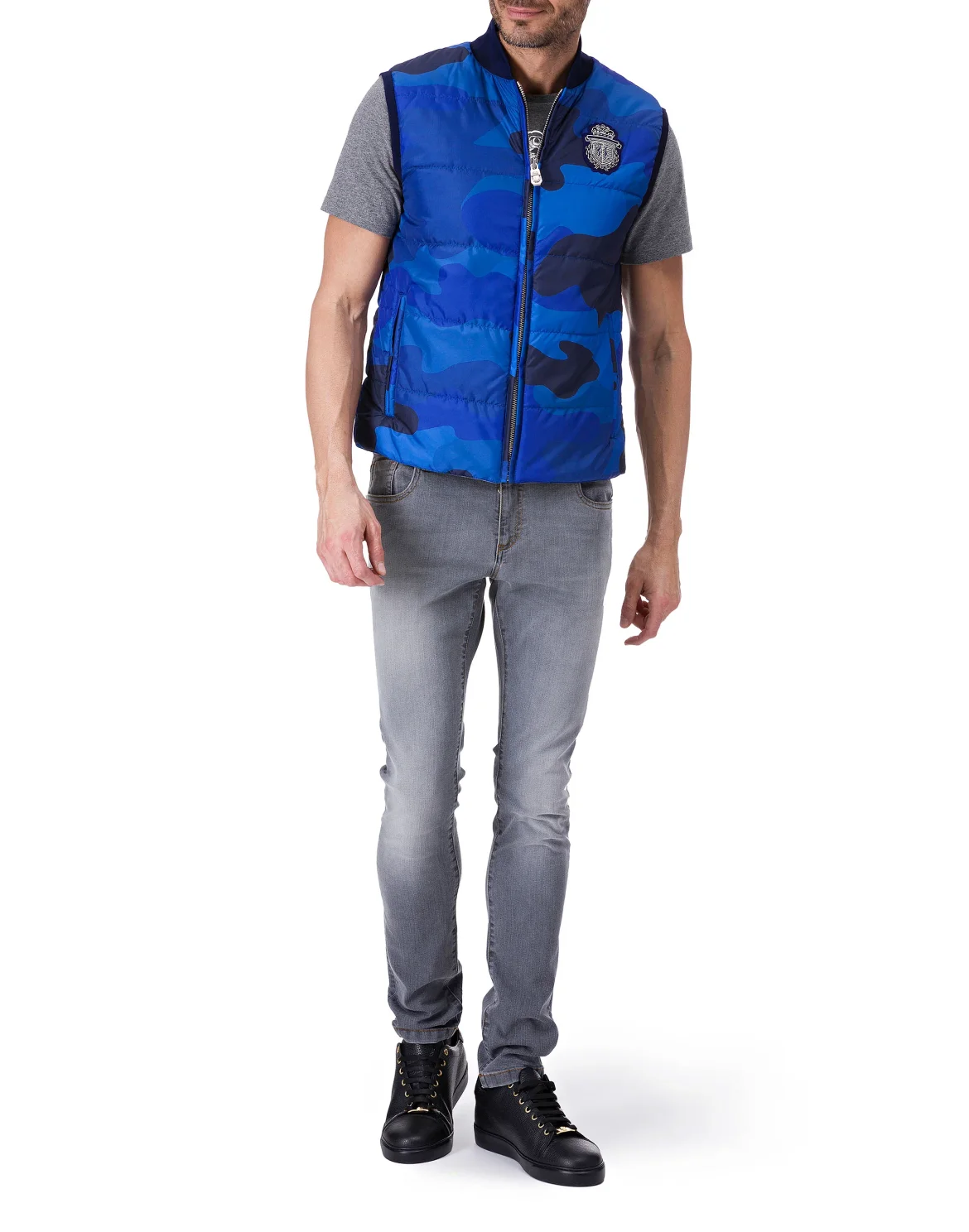 Short Vest "Chad", цвет: Синий