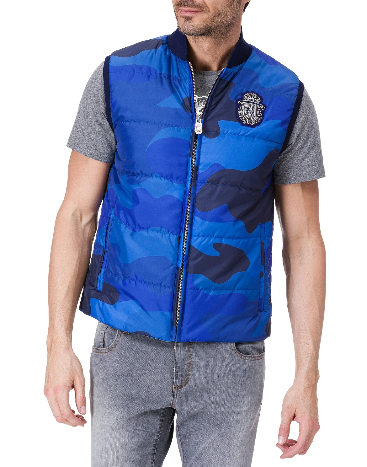 Short Vest "Chad", цвет: Синий