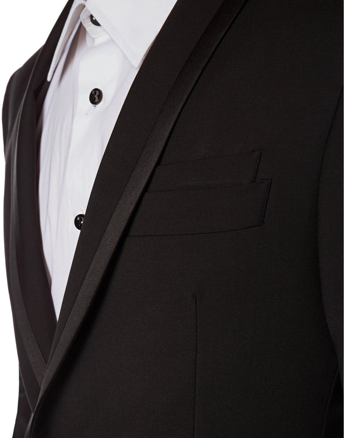 Blazer "Burton" - SLIM FIT, цвет: Черный