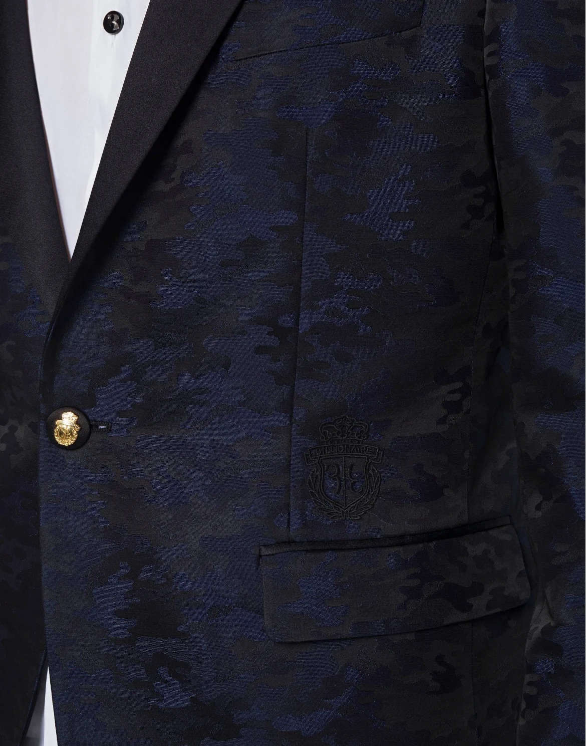 Blazer "Denzel" - SUPER SLIM FIT, цвет: Синий