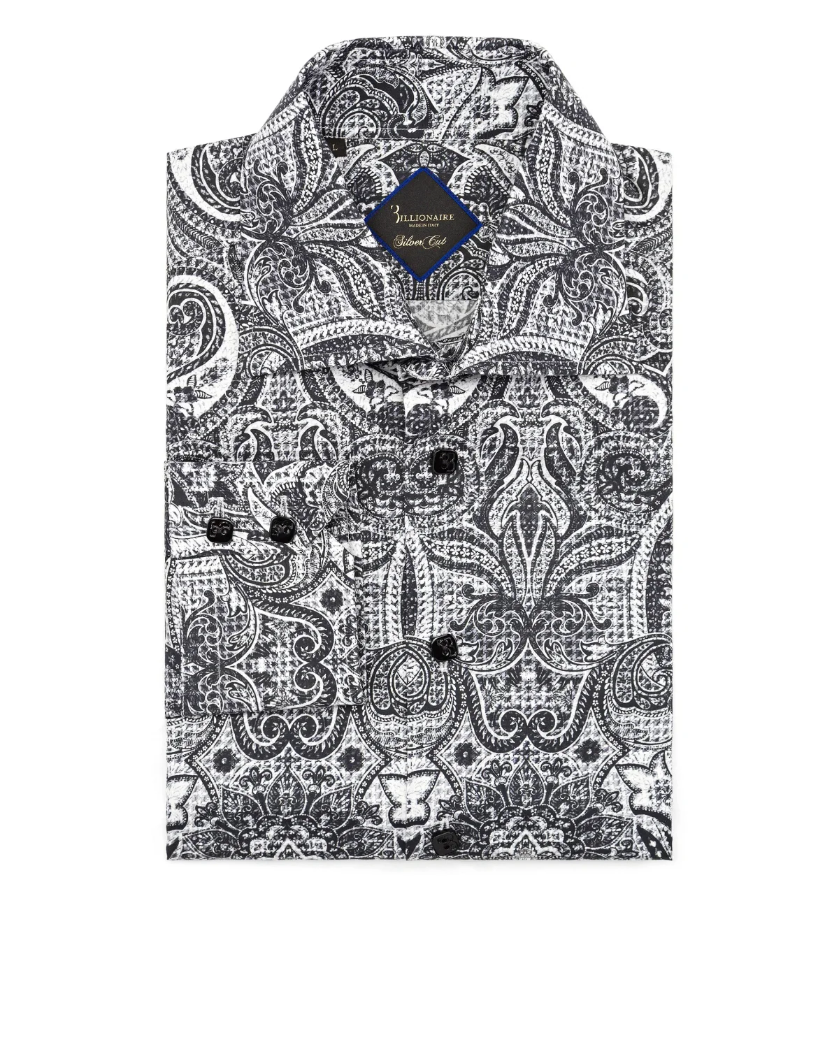 Shirt Silver Cut LS "Damian", цвет: Белый