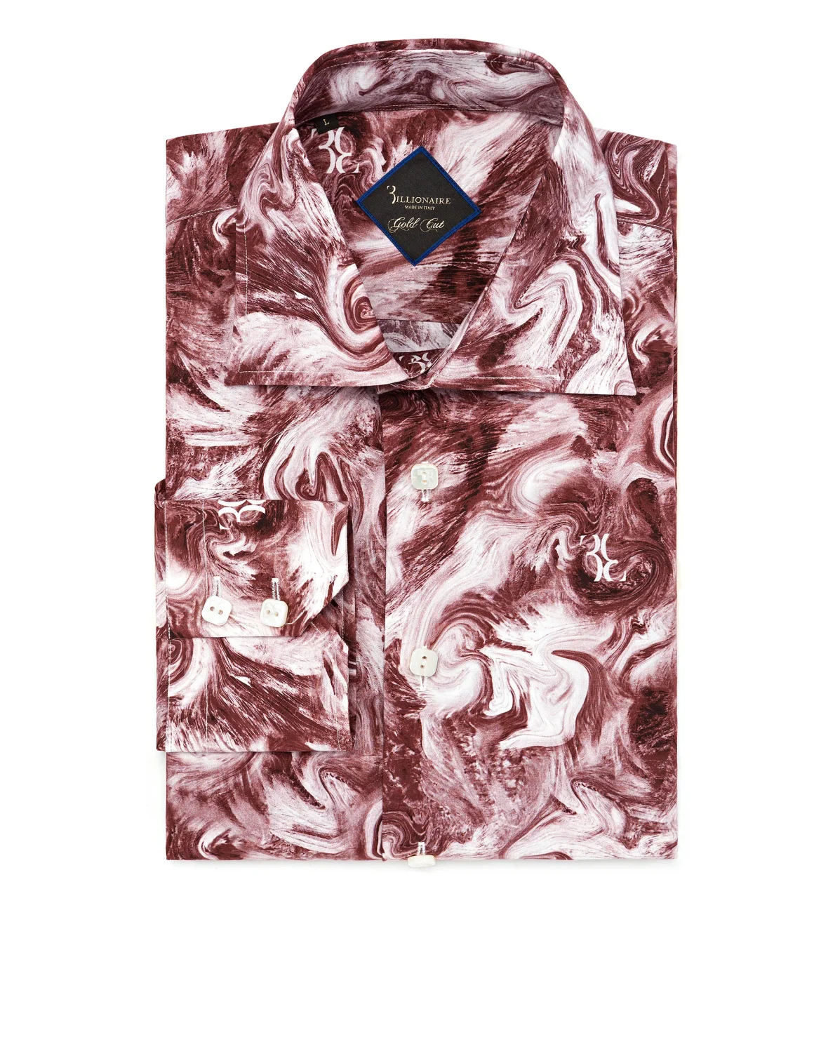 Shirt Gold Cut LS "Enea", цвет: Красный