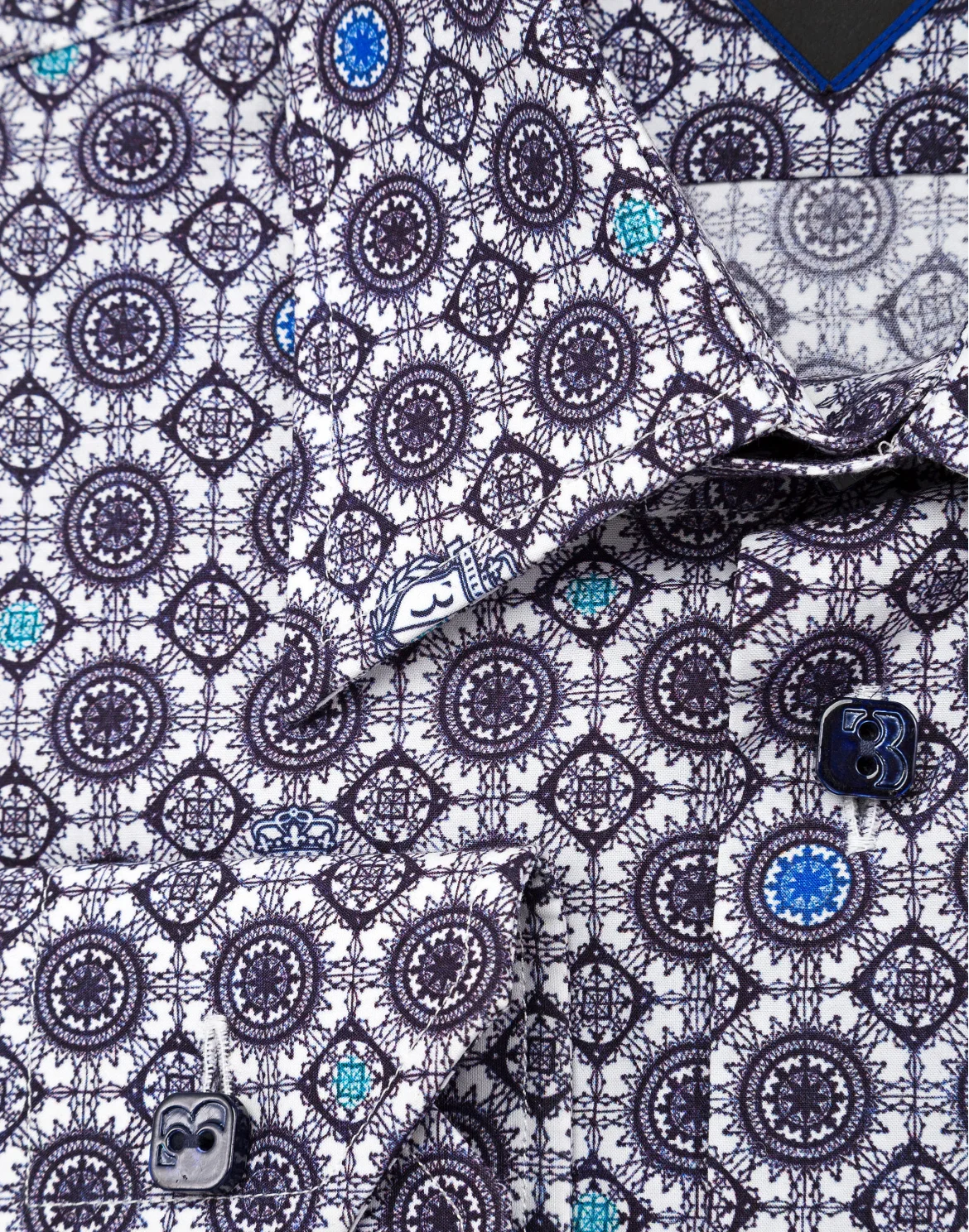 Shirt Silver Cut LS "Gaspard", цвет: Белый