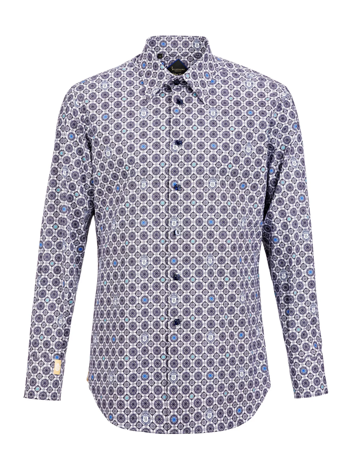 Shirt Silver Cut LS "Gaspard", цвет: Белый