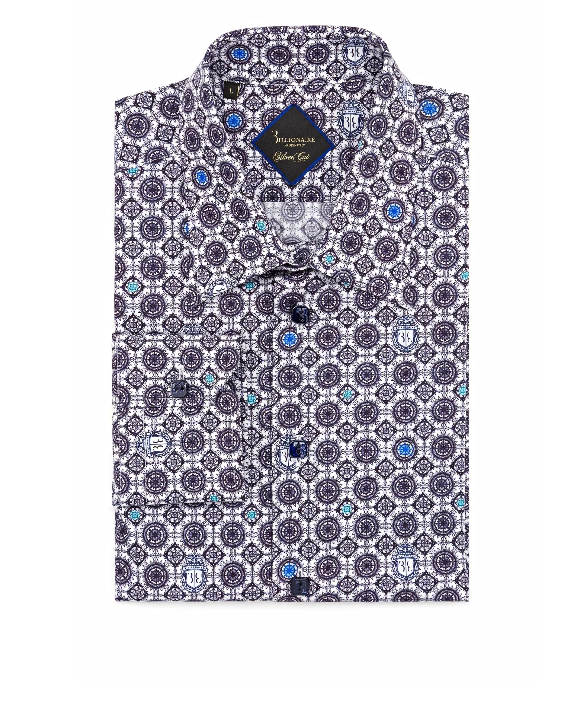 Shirt Silver Cut LS "Gaspard", цвет: Белый