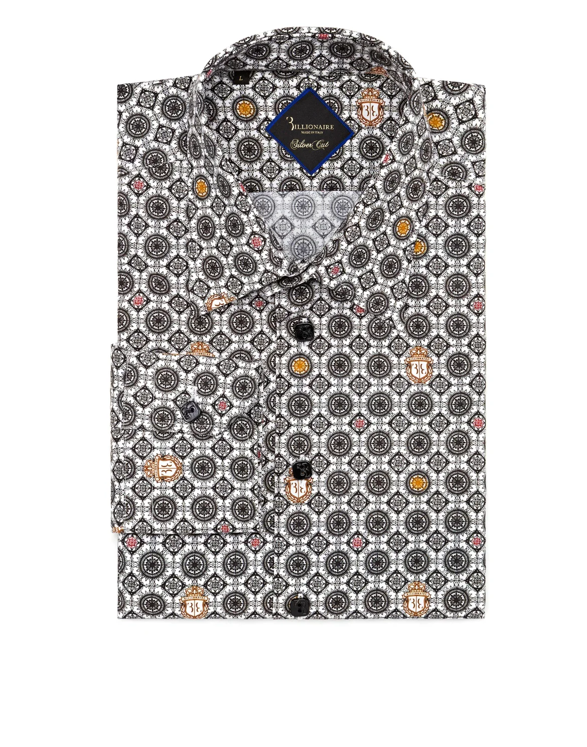 Shirt Silver Cut LS "Gaspard", цвет: Белый