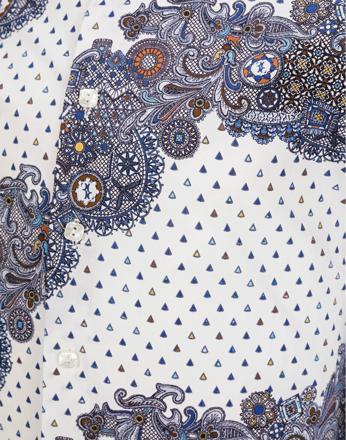 Shirt Silver Cut LS "Flavio", цвет: Белый