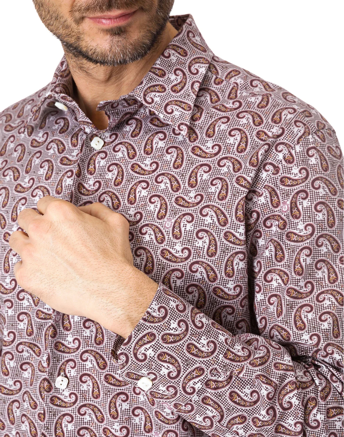 Shirt Silver Cut LS "Iker", цвет: Белый