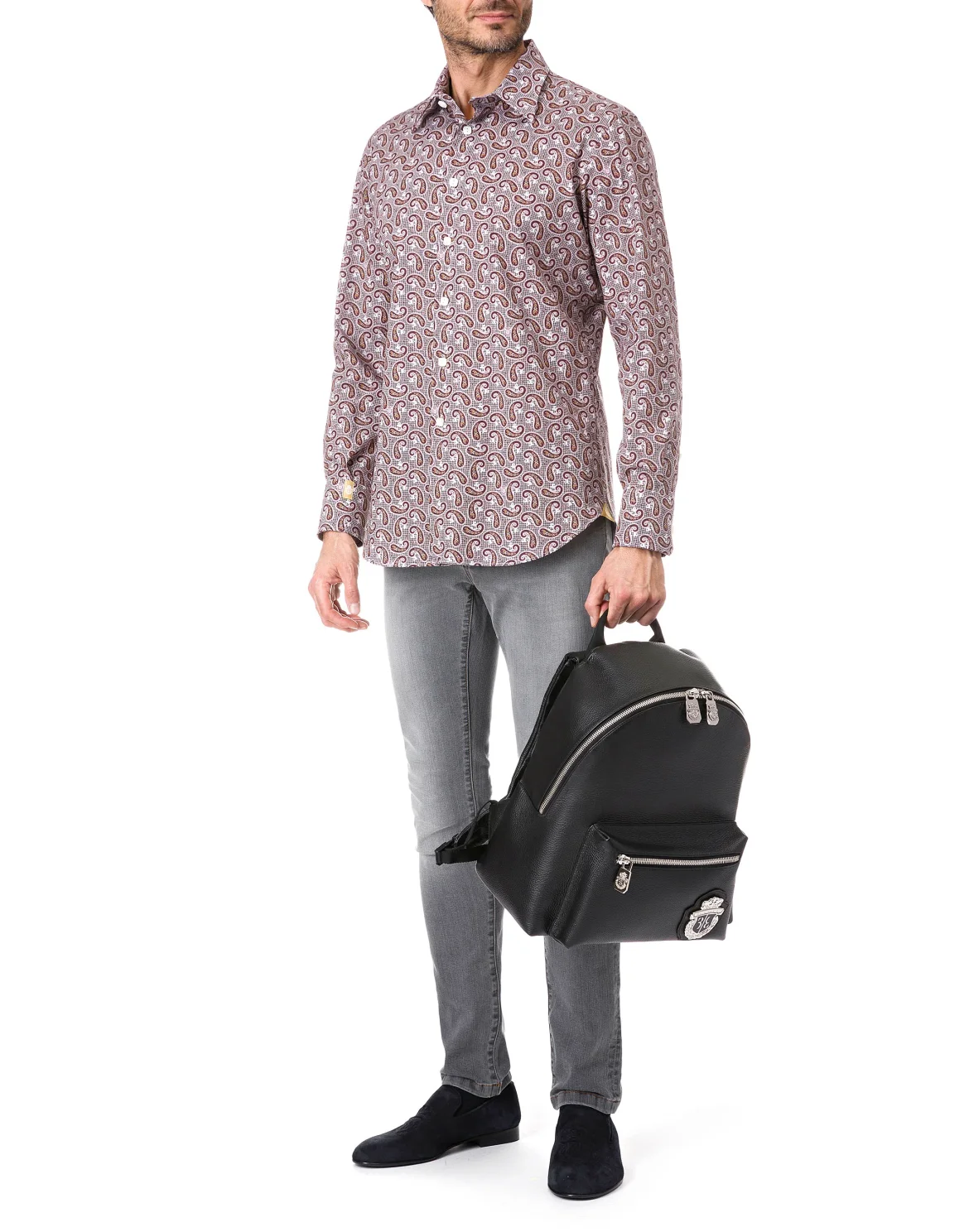 Shirt Silver Cut LS "Iker", цвет: Белый