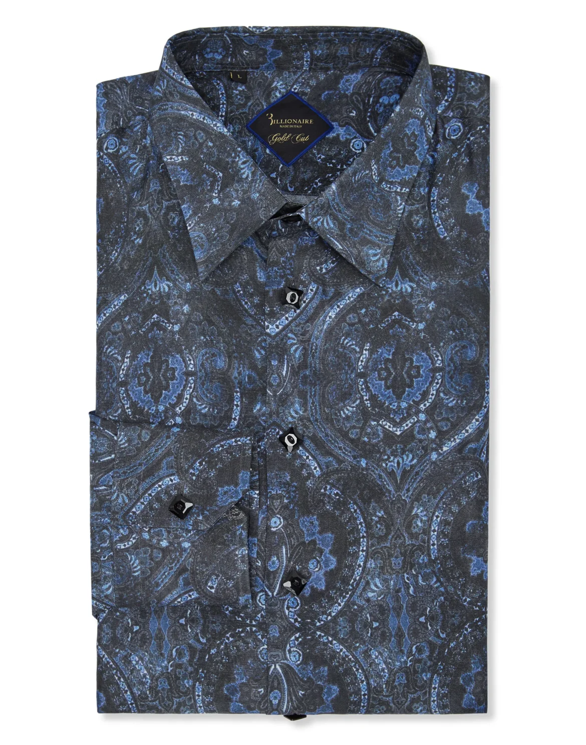 Shirt Gold Cut LS "Thiago", цвет: Черный