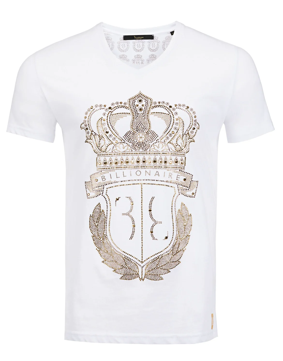 T-shirt V-Neck SS "Railey", цвет: Белый