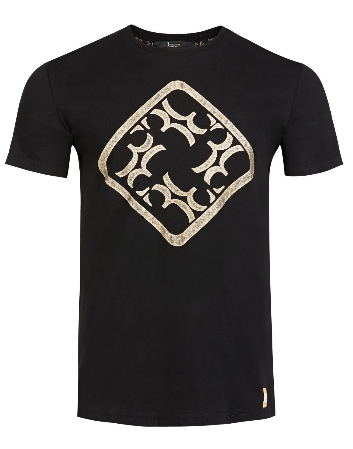 T-shirt Round Neck SS "Roger", цвет: Черный