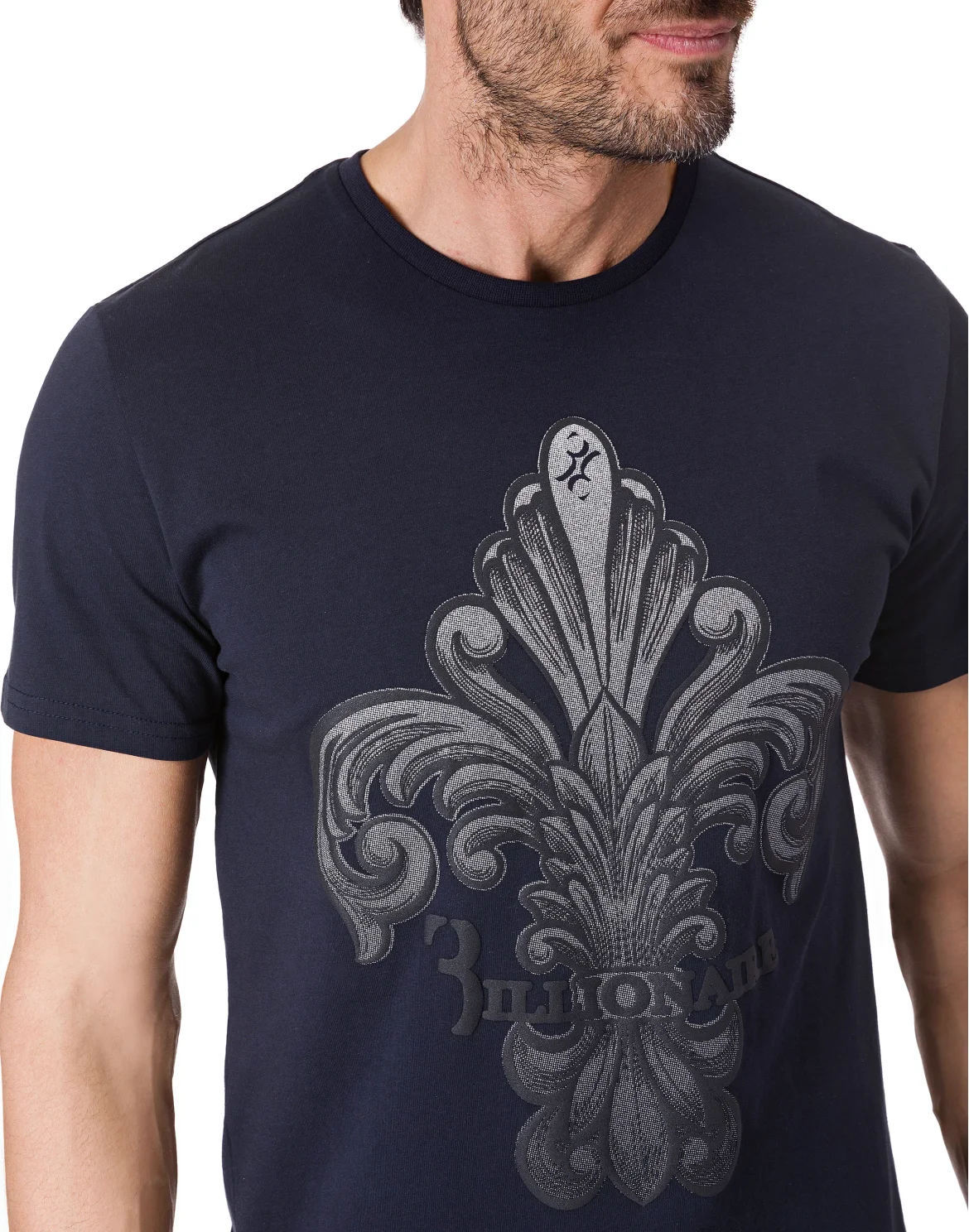 T-shirt Round Neck SS "Mannie", цвет: Синий