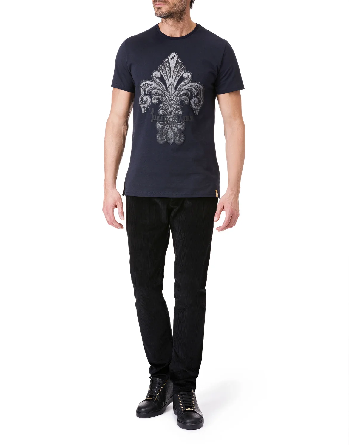 T-shirt Round Neck SS "Mannie", цвет: Синий