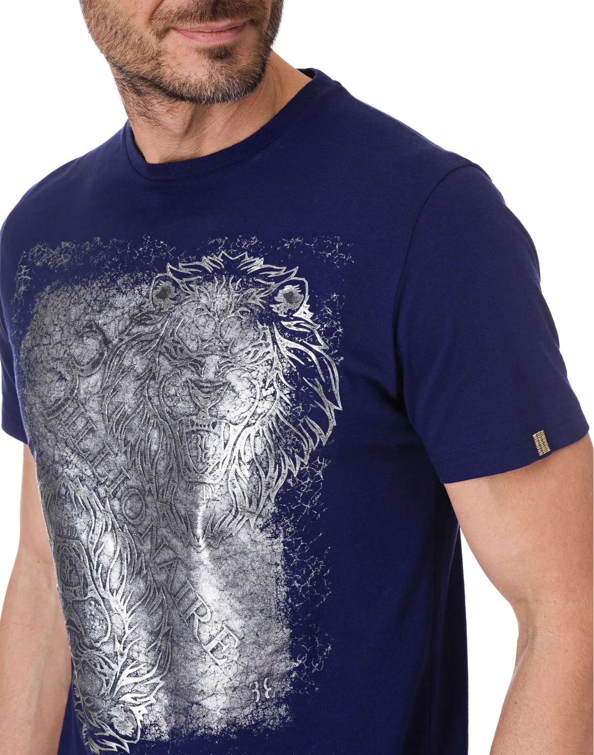 T-shirt Round Neck SS "Dillon", цвет: Синий
