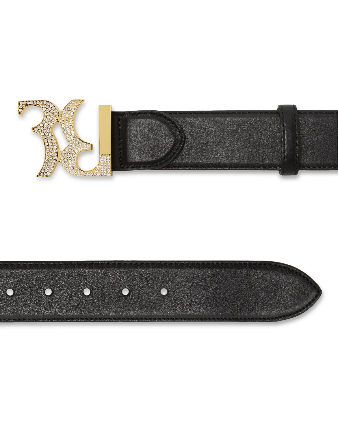 Belt Double B, цвет: Черный