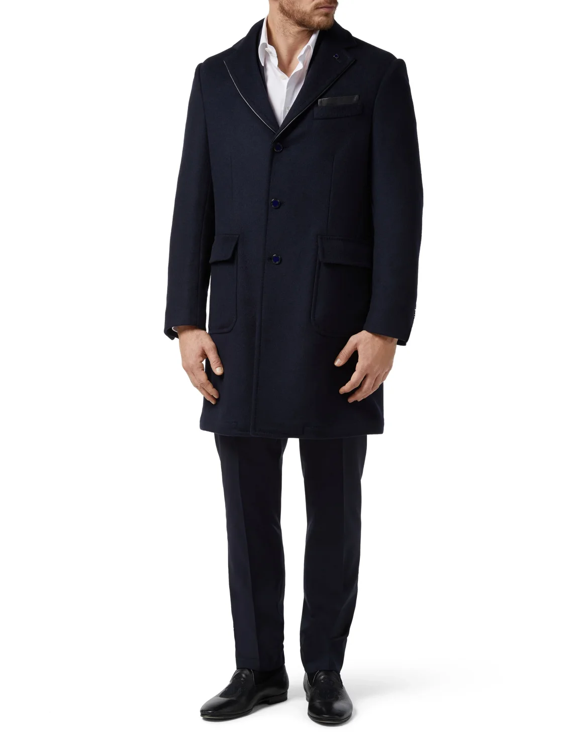 Coat Long Elegant, цвет: Синий