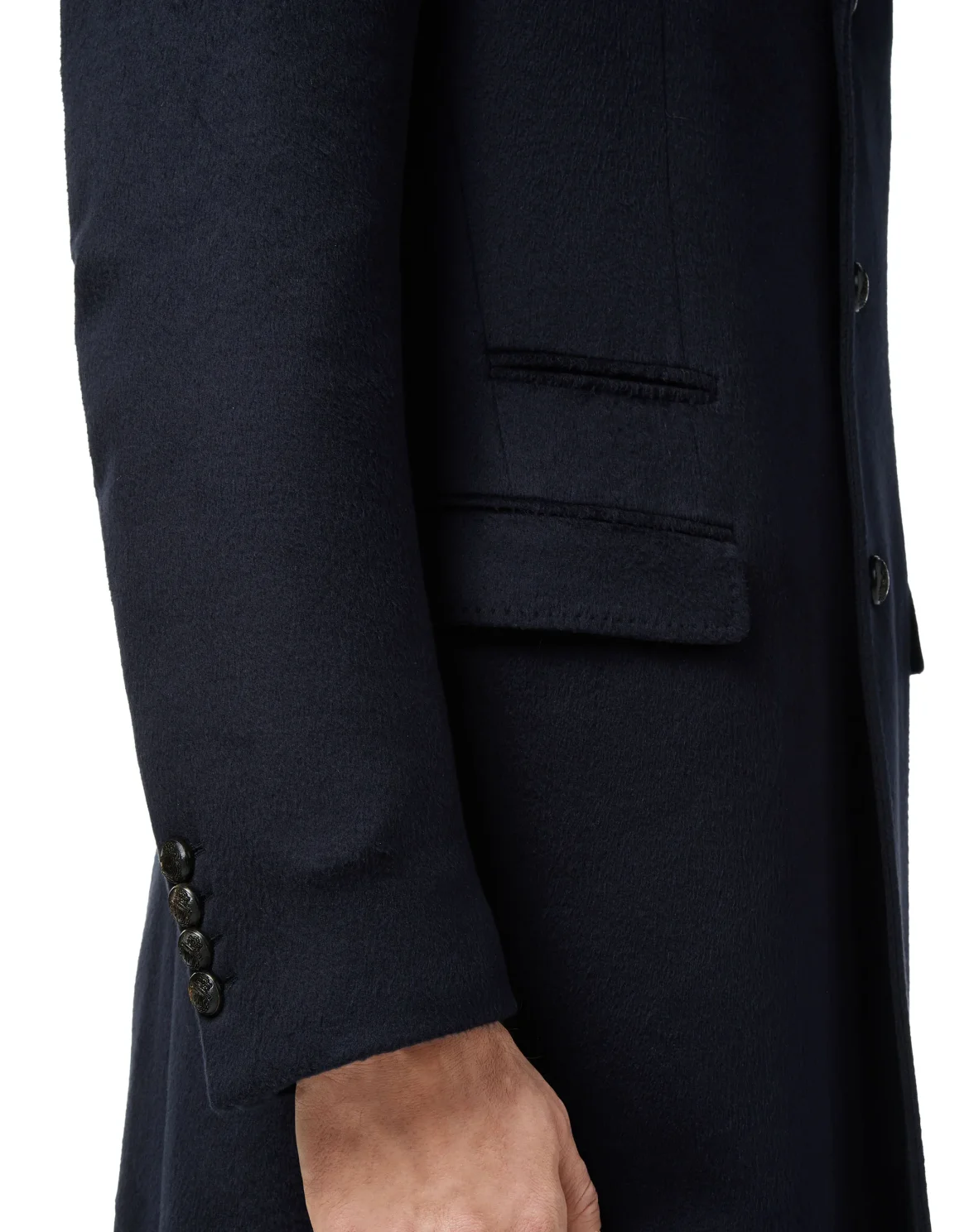 Coat Long Crest, цвет: Синий