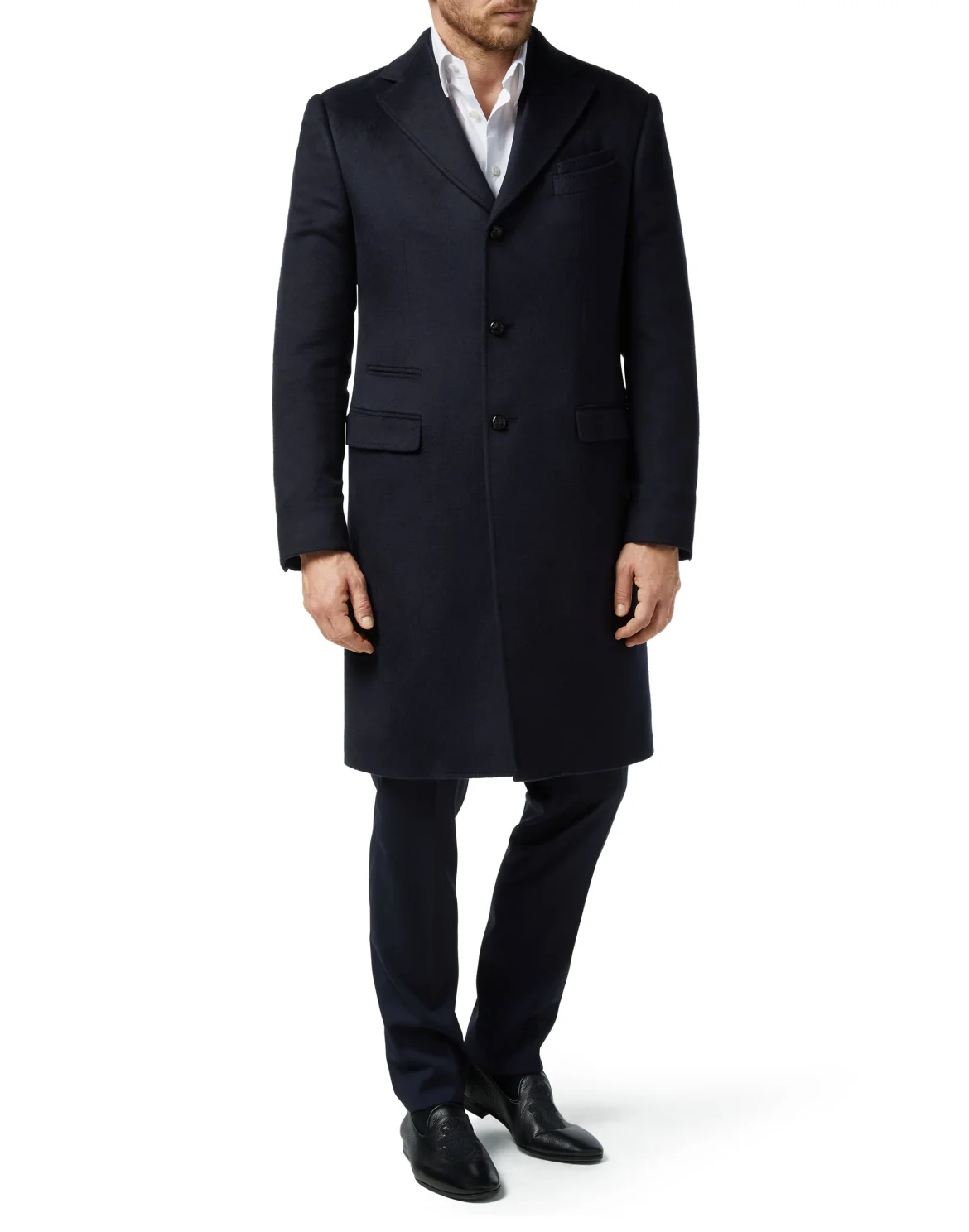 Coat Long Crest, цвет: Синий