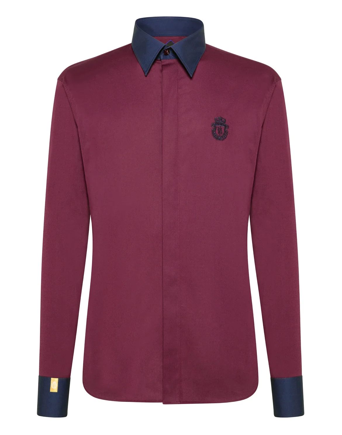 Shirt Silver Cut LS Milano/Multi Crest, цвет: Красный