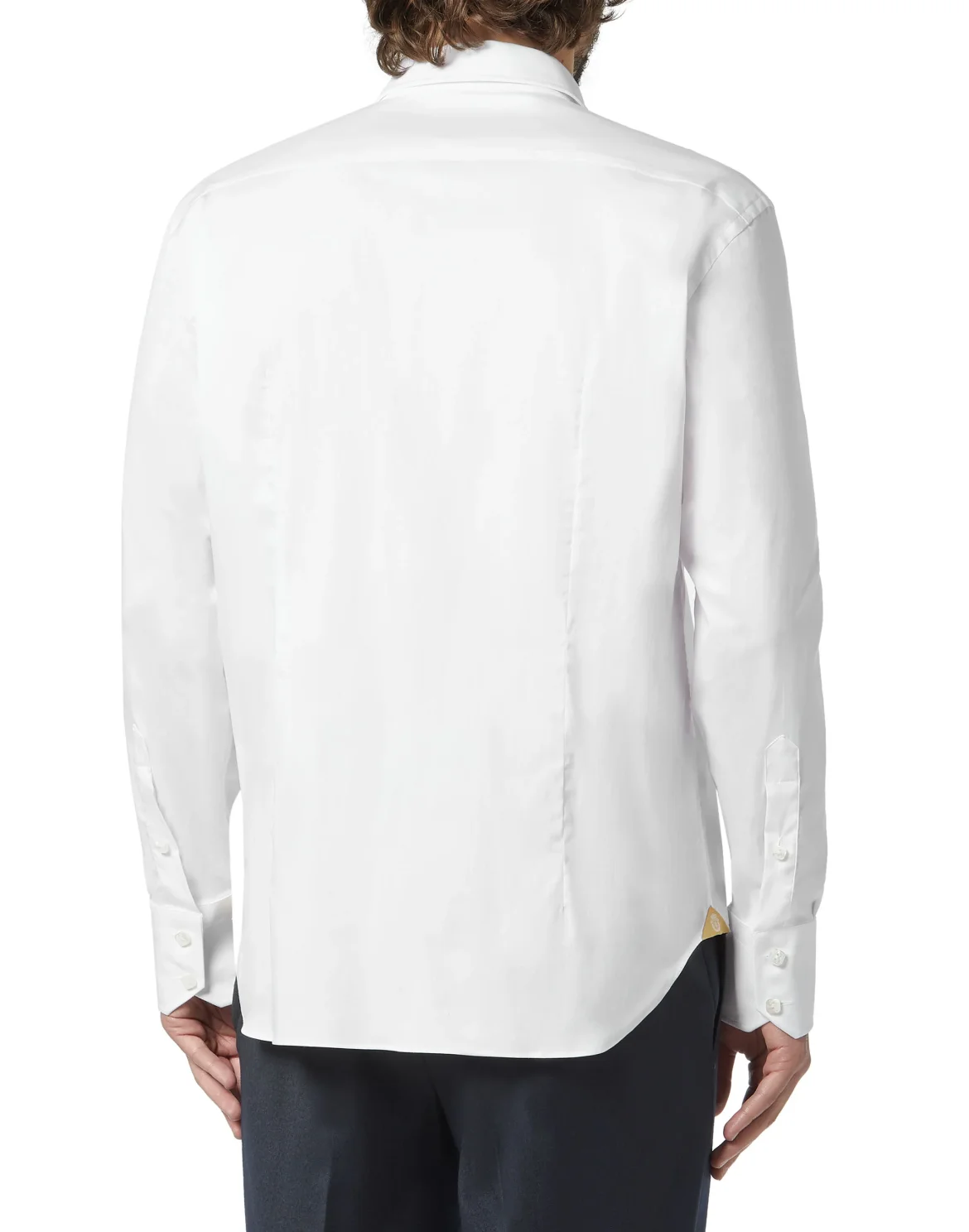 Shirt Gold Cut LS Milano/Watch Double B, цвет: Белый