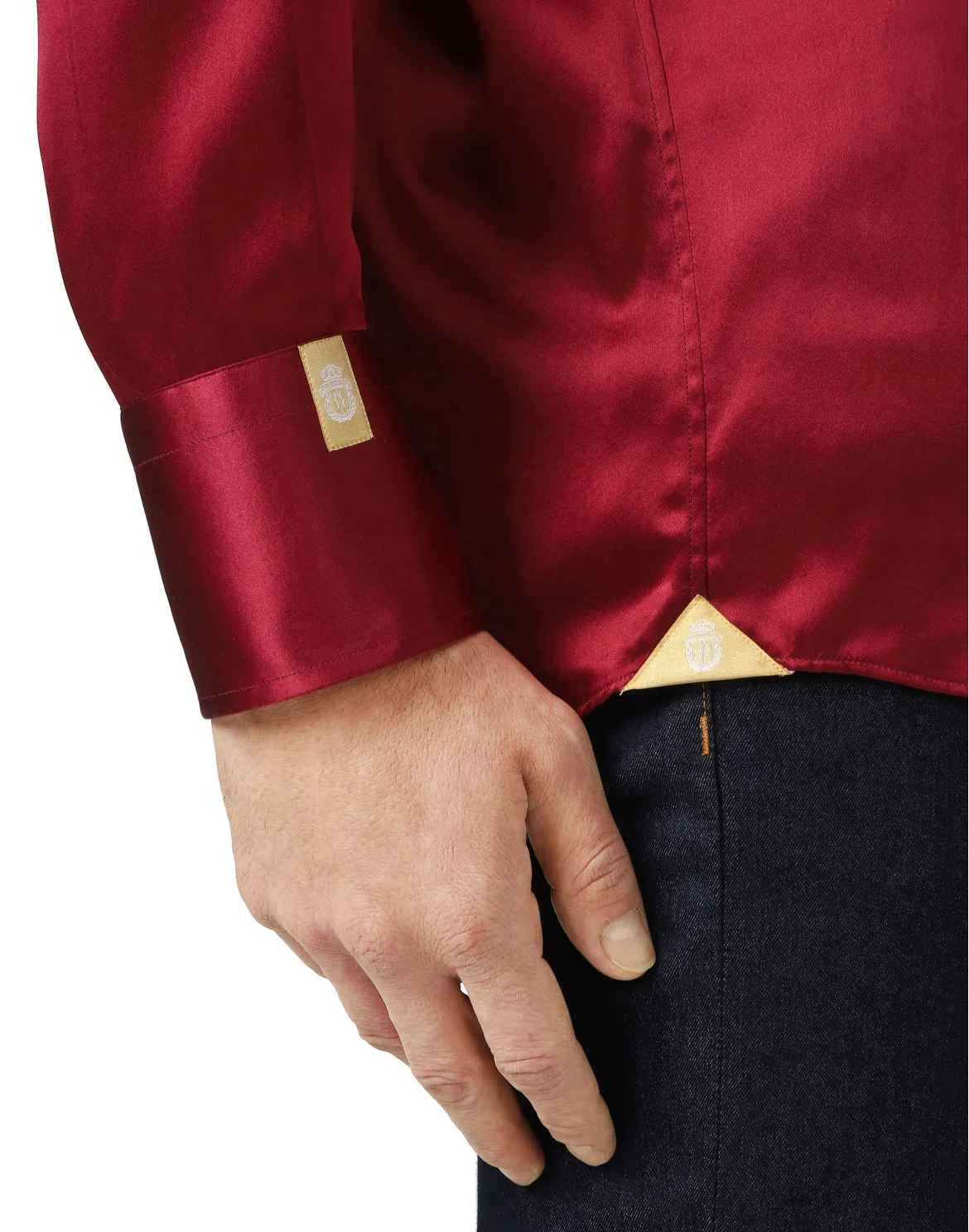 Shirt Gold Cut LS Flavio/Watch Original, цвет: Красный
