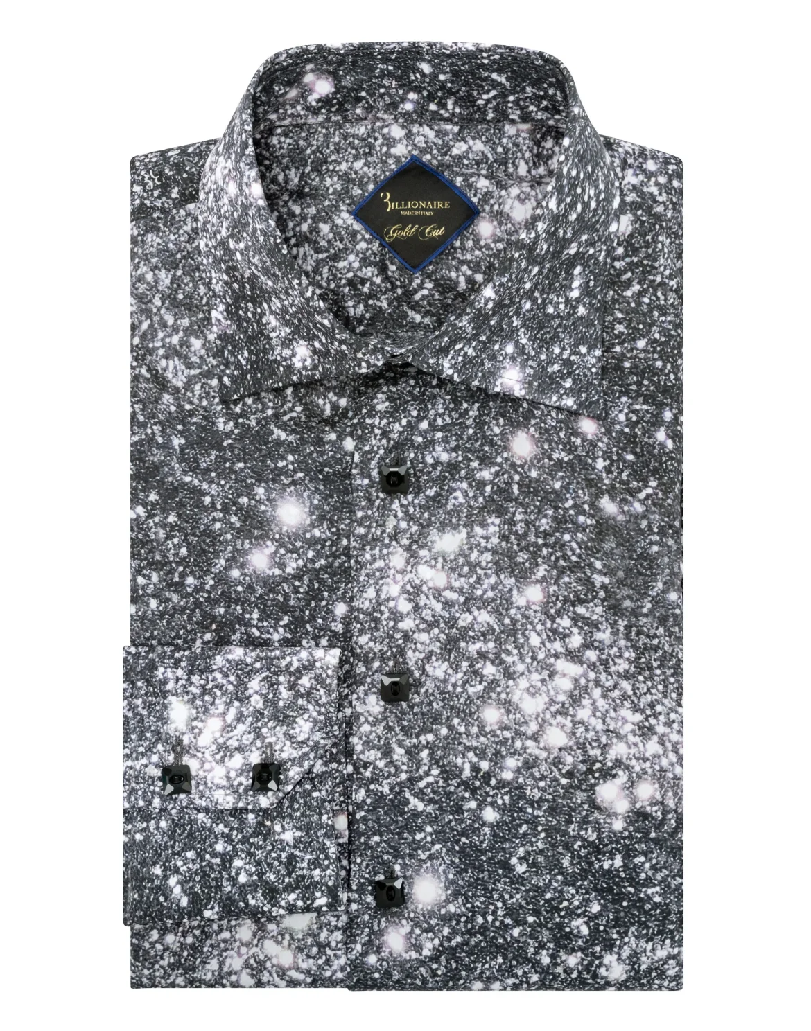 Shirt Gold Cut LS Flavio/Watch Crystal, цвет: Черный