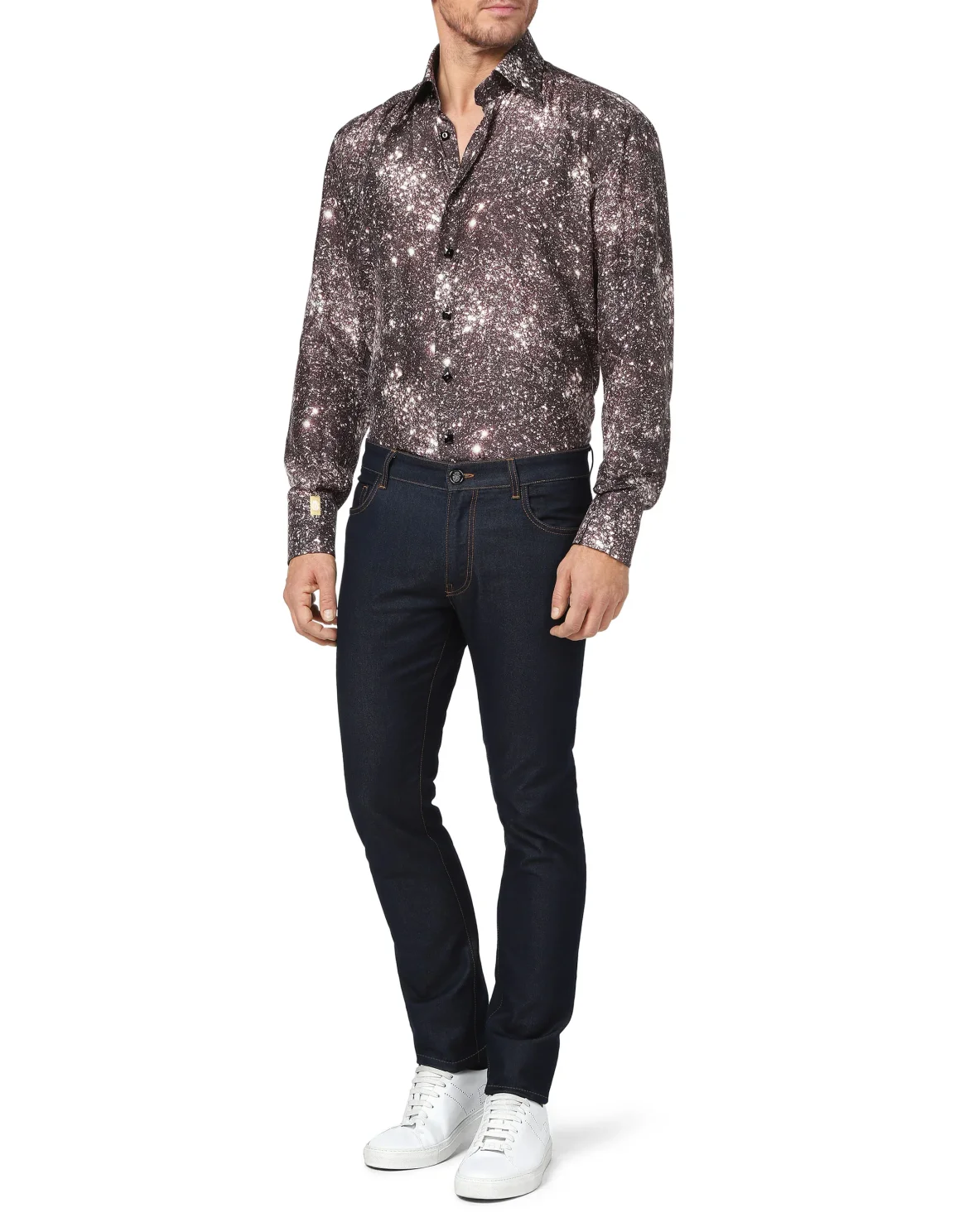 Shirt Gold Cut LS Flavio/Watch Crystal, цвет: Красный