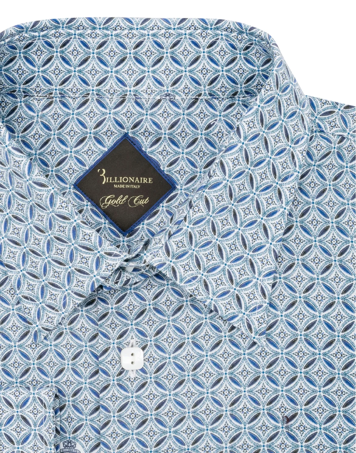 Shirt Gold Cut LS Milano/Multi Original, цвет: Синий