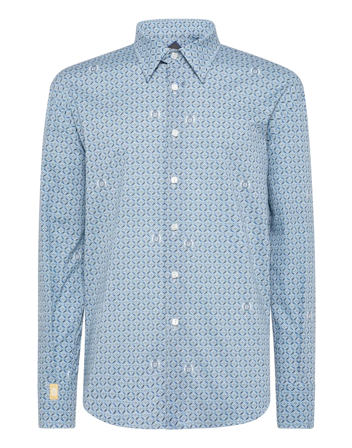 Shirt Gold Cut LS Milano/Multi Original, цвет: Синий