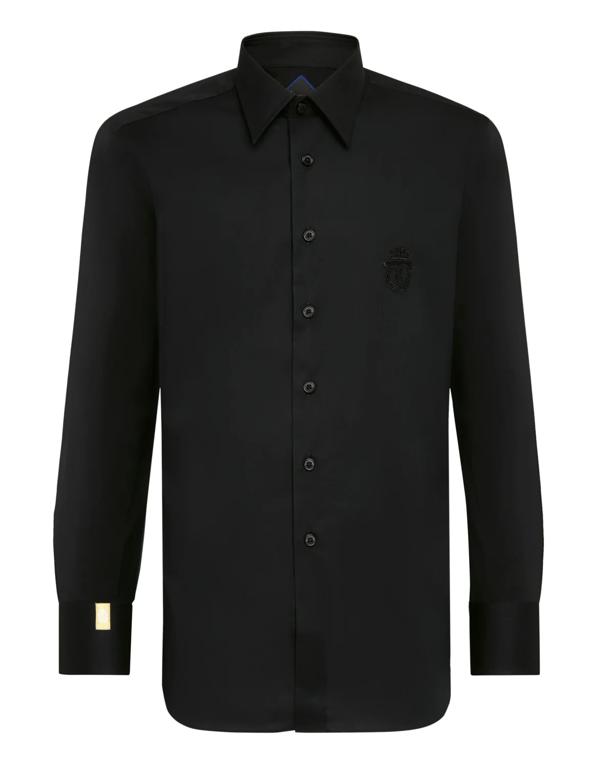 Shirt Silver Cut LS Milano/Multi Crest, цвет: Черный