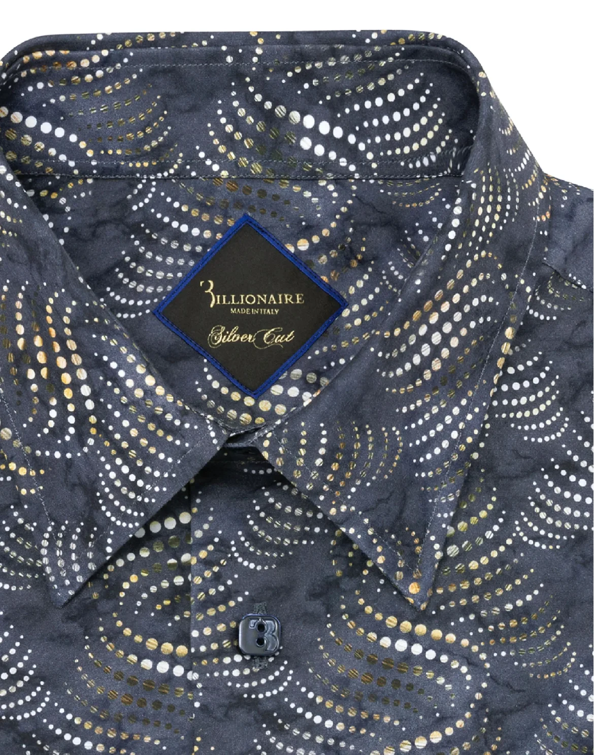 Shirt Silver Cut LS Milano/Multi Geometric, цвет: Синий