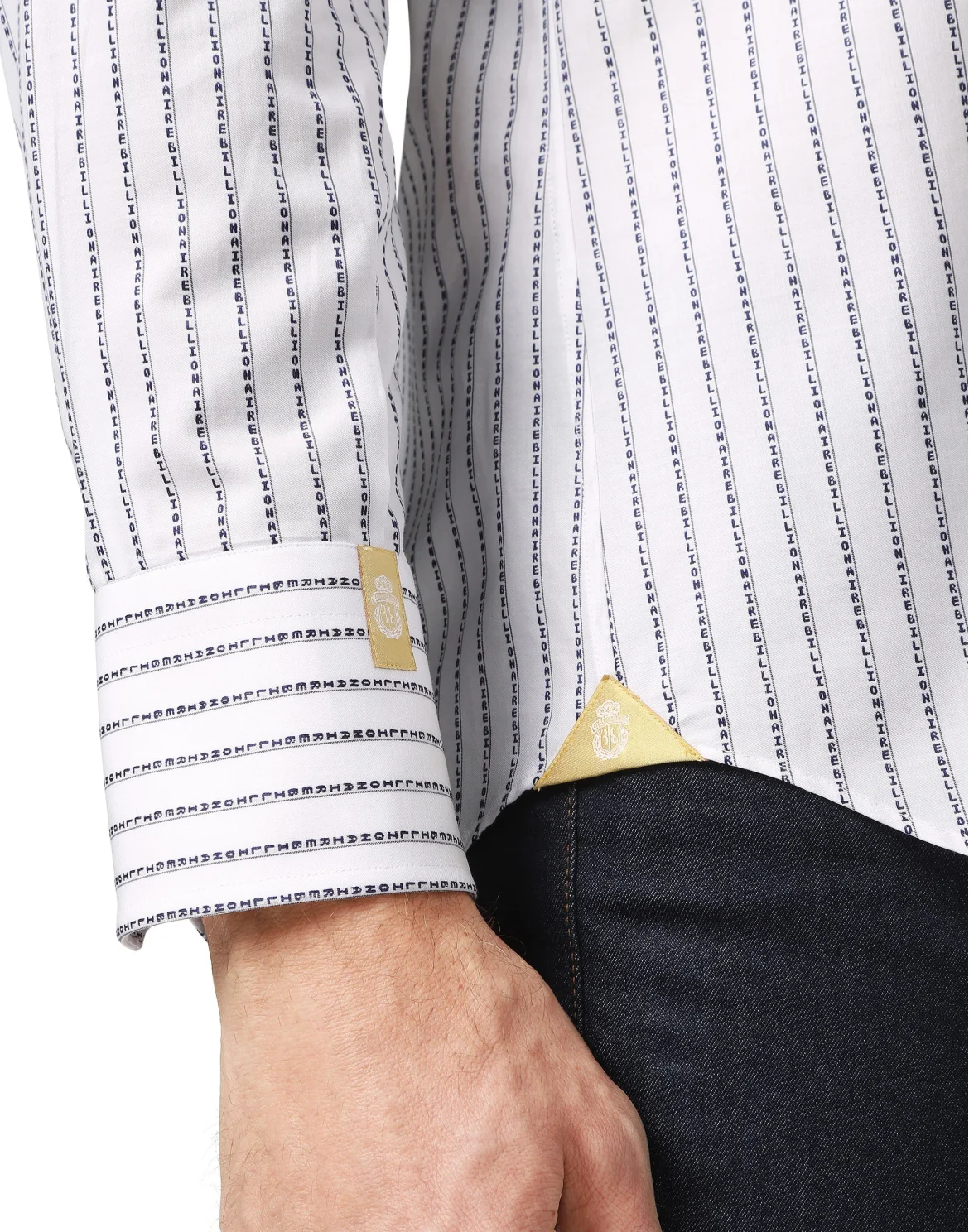 Shirt Silver Cut LS Milano/Watch Statement, цвет: Белый