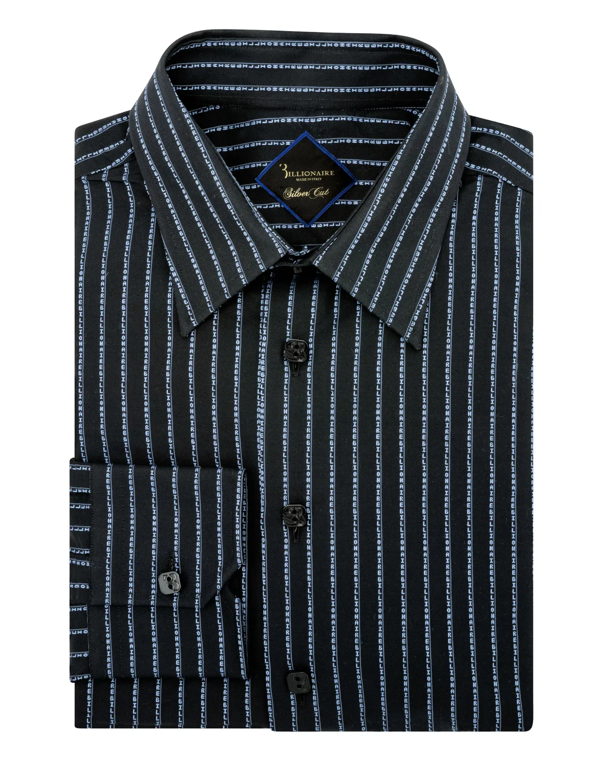 Shirt Silver Cut LS Milano/Watch Statement, цвет: Черный