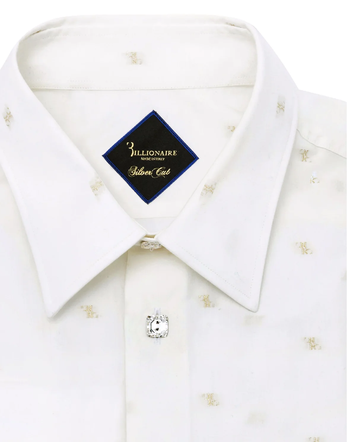 Shirt Silver Cut LS Milano/Watch Double B, цвет: Белый