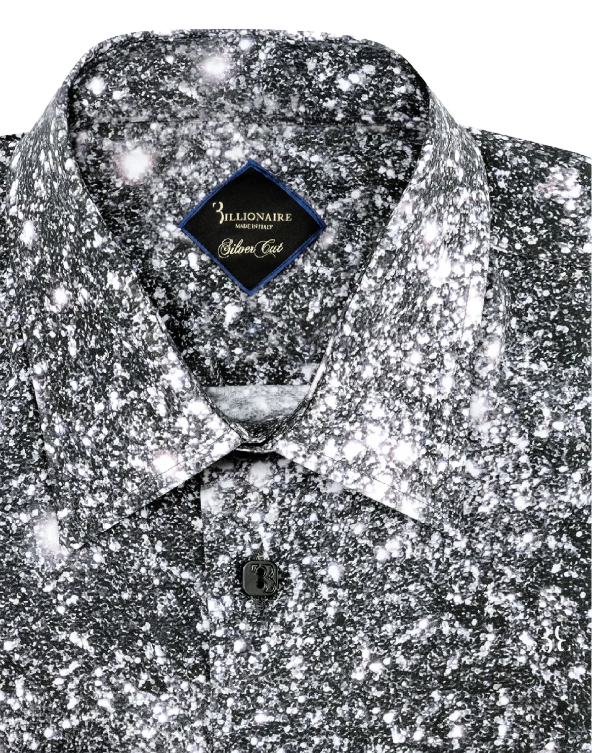 Shirt Silver Cut LS Crystal, цвет: Черный