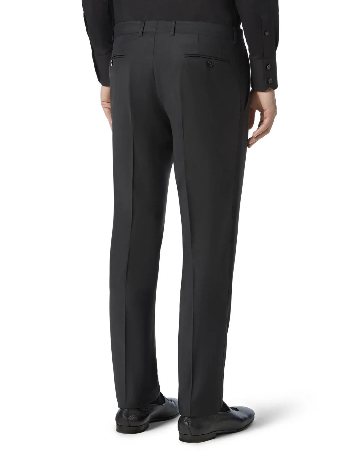 Slim Trousers Elegant, цвет: Черный