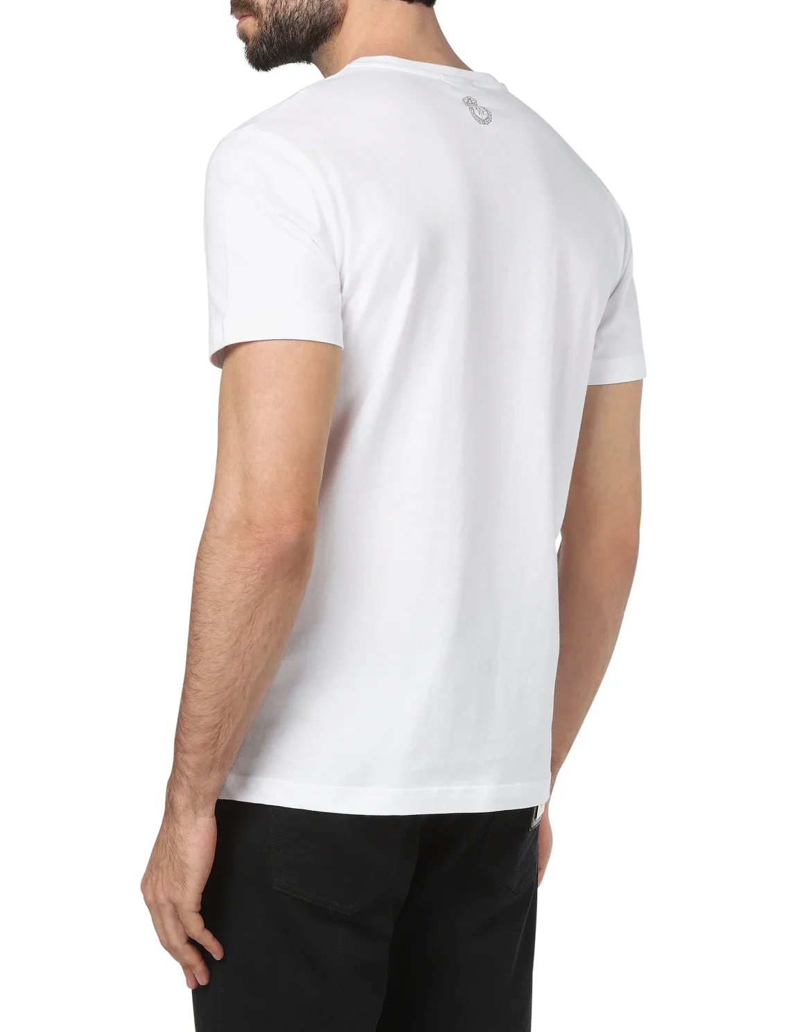 T-shirt Round Neck SS Crest, цвет: Белый