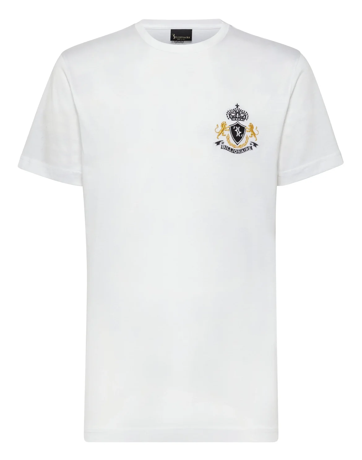 T-shirt Round Neck SS Double Lion, цвет: Белый