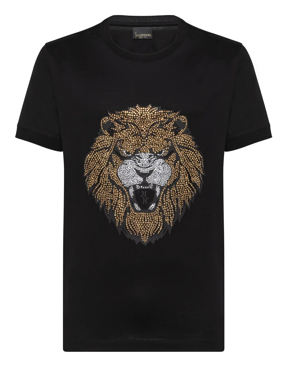 T-shirt Round Neck SS Lion, цвет: Черный