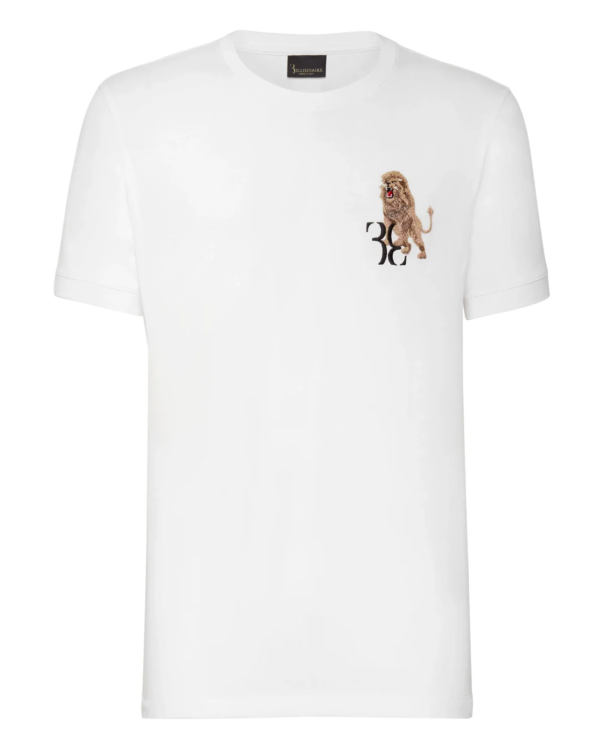 T-shirt Round Neck SS Lion, цвет: Белый