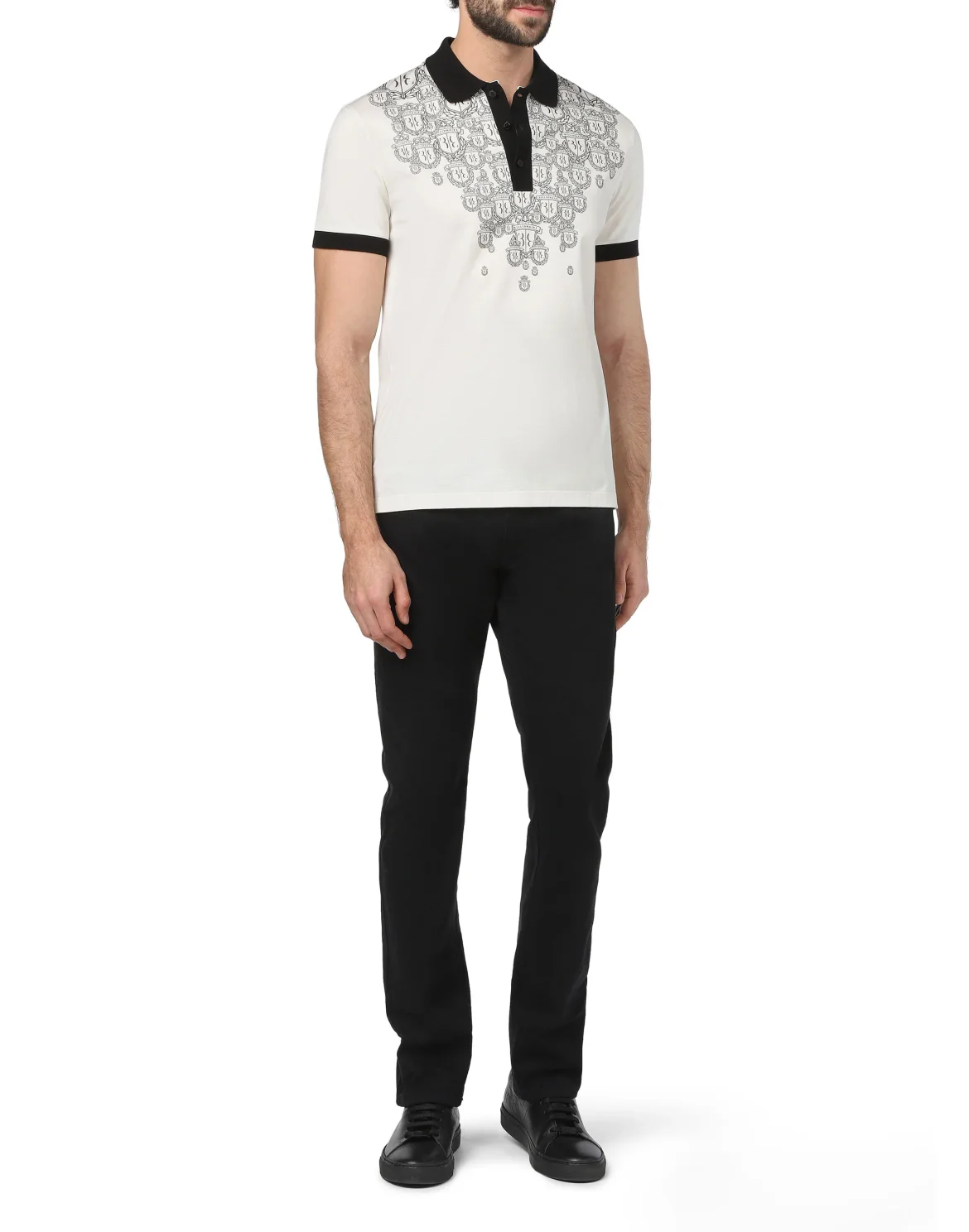 Polo shirt SS Crest, цвет: Белый