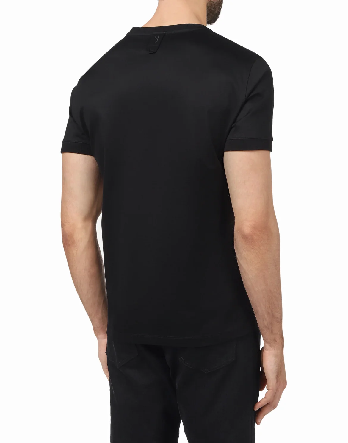 T-shirt Round Neck SS Lion, цвет: Черный