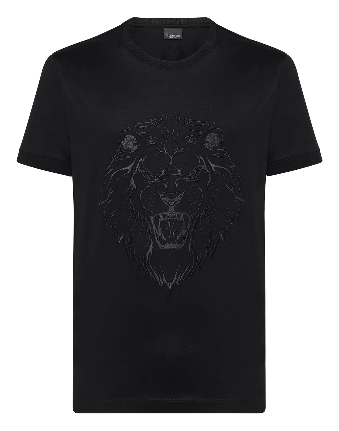 T-shirt Round Neck SS Lion, цвет: Черный