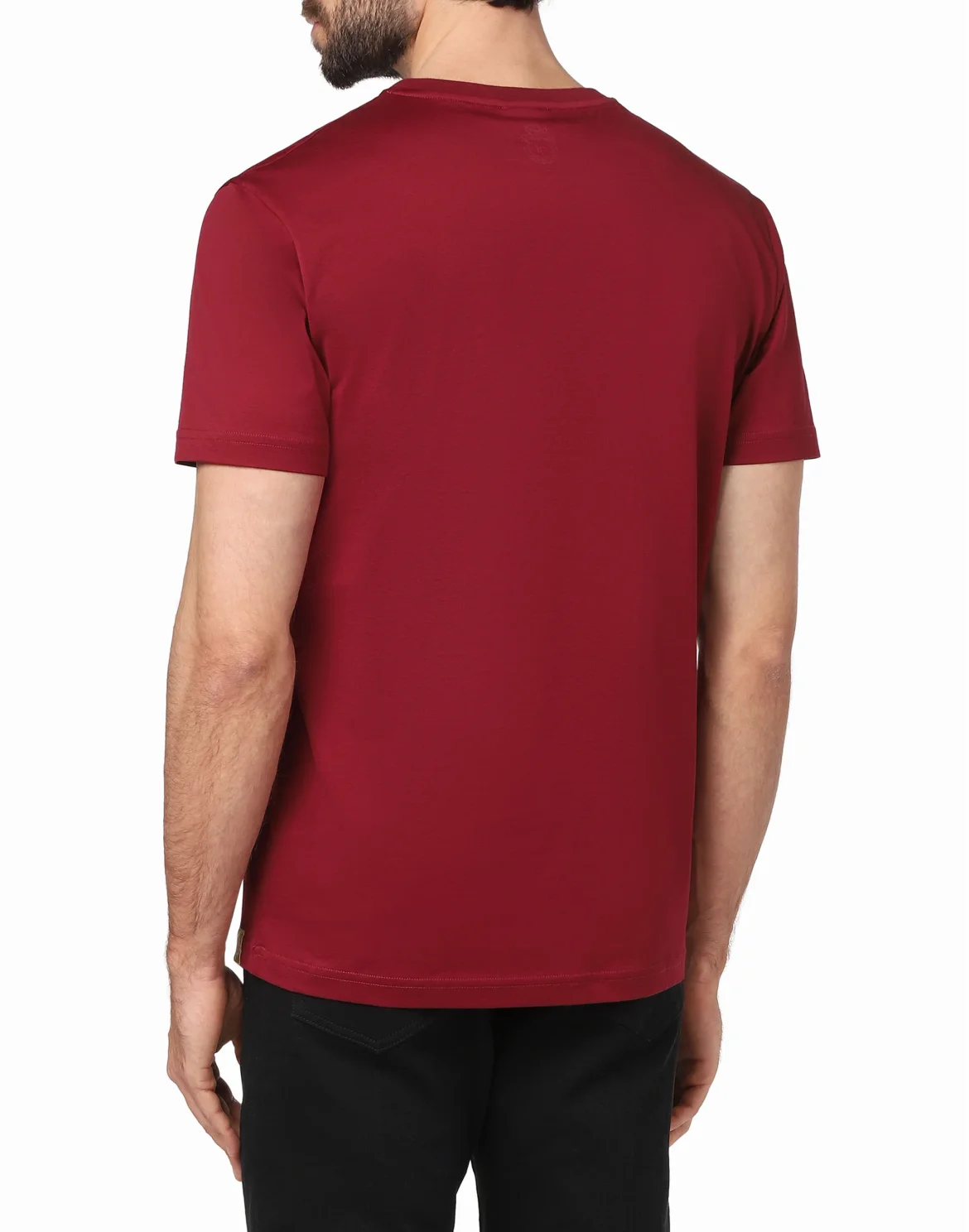 T-shirt Round Neck SS Lion, цвет: Красный