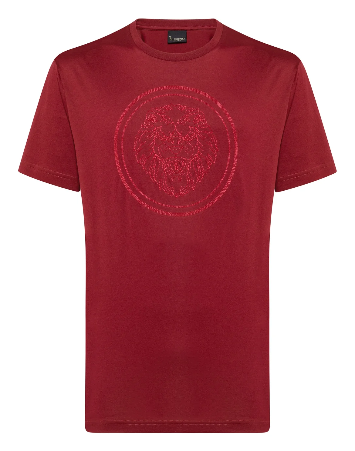 T-shirt Round Neck SS Lion, цвет: Красный