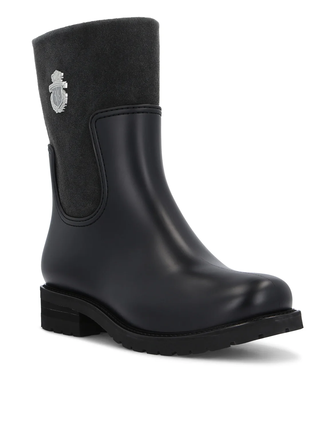 Boots Mid Flat, цвет: Черный