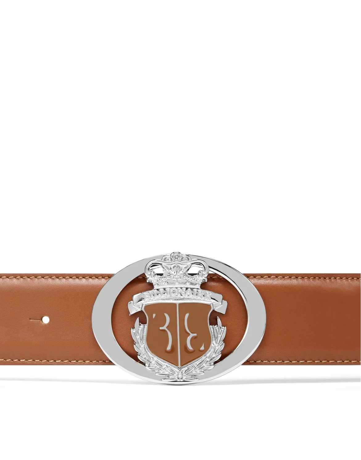 Belt Crest, цвет: Коричневый