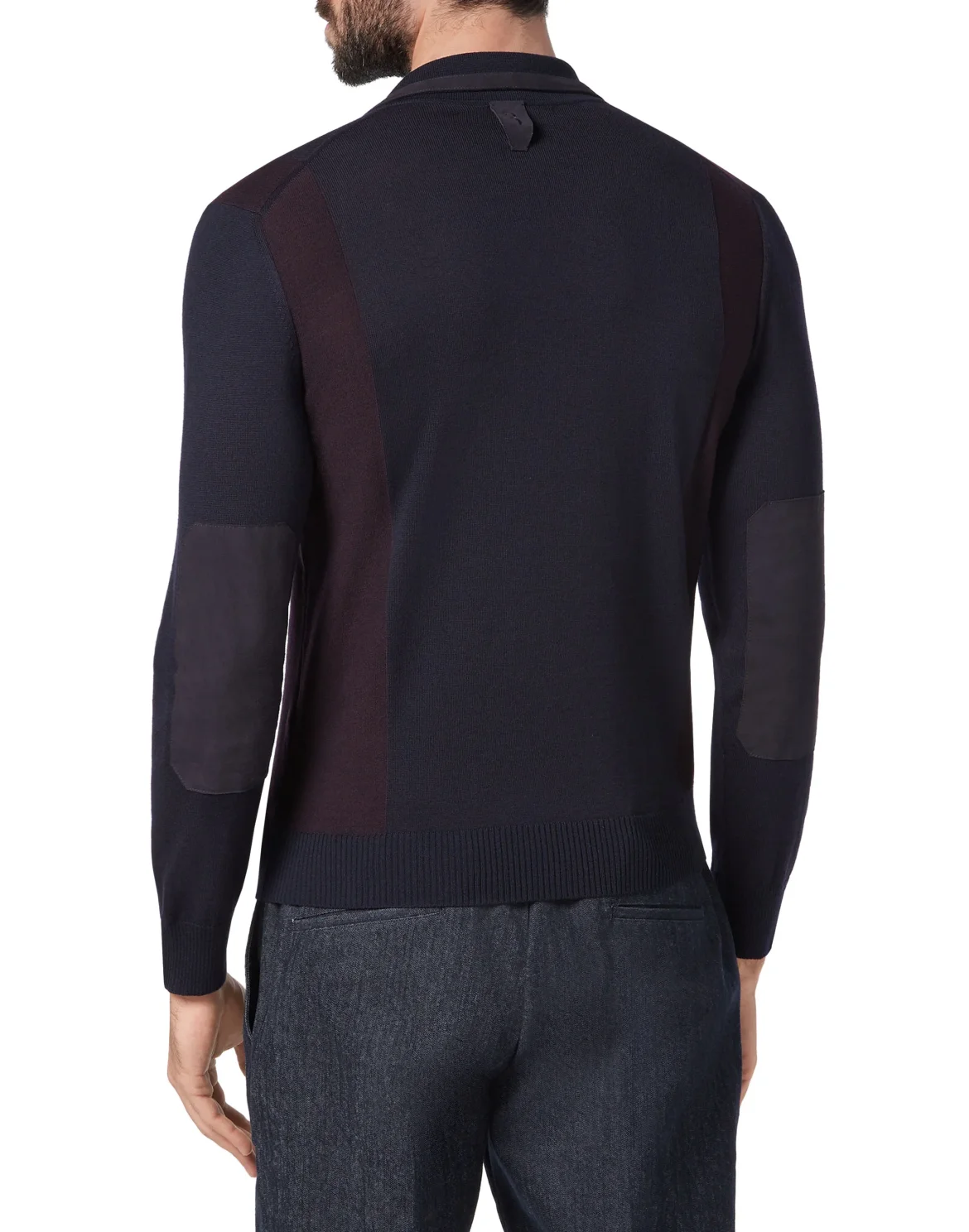 Pullover Polo-Neck LS, цвет: Синий